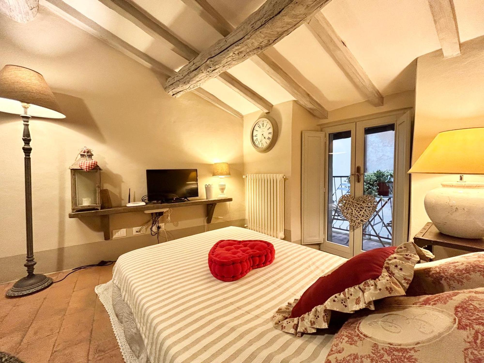 Cortona Shabby Chic House Apartment Bagian luar foto