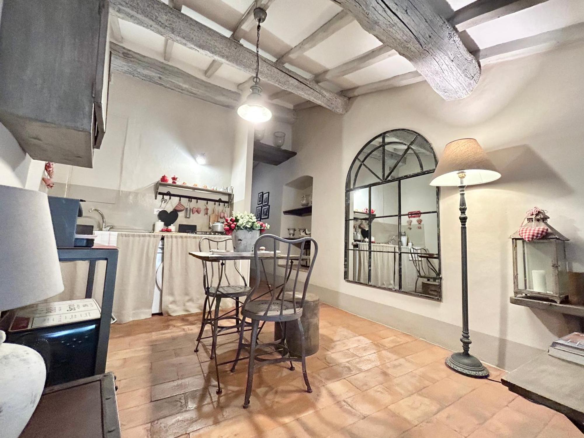 Cortona Shabby Chic House Apartment Bagian luar foto